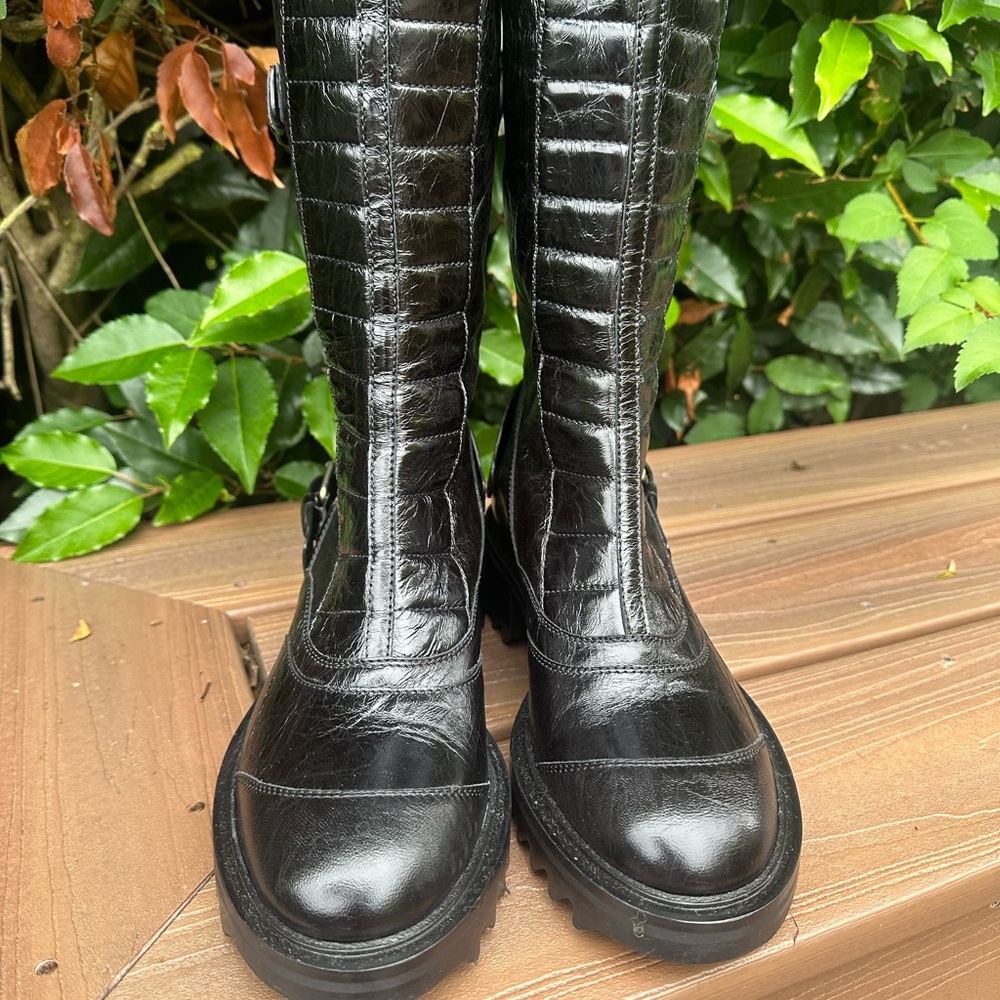 Tamara Mellon Wanderer Calf Moto Boot